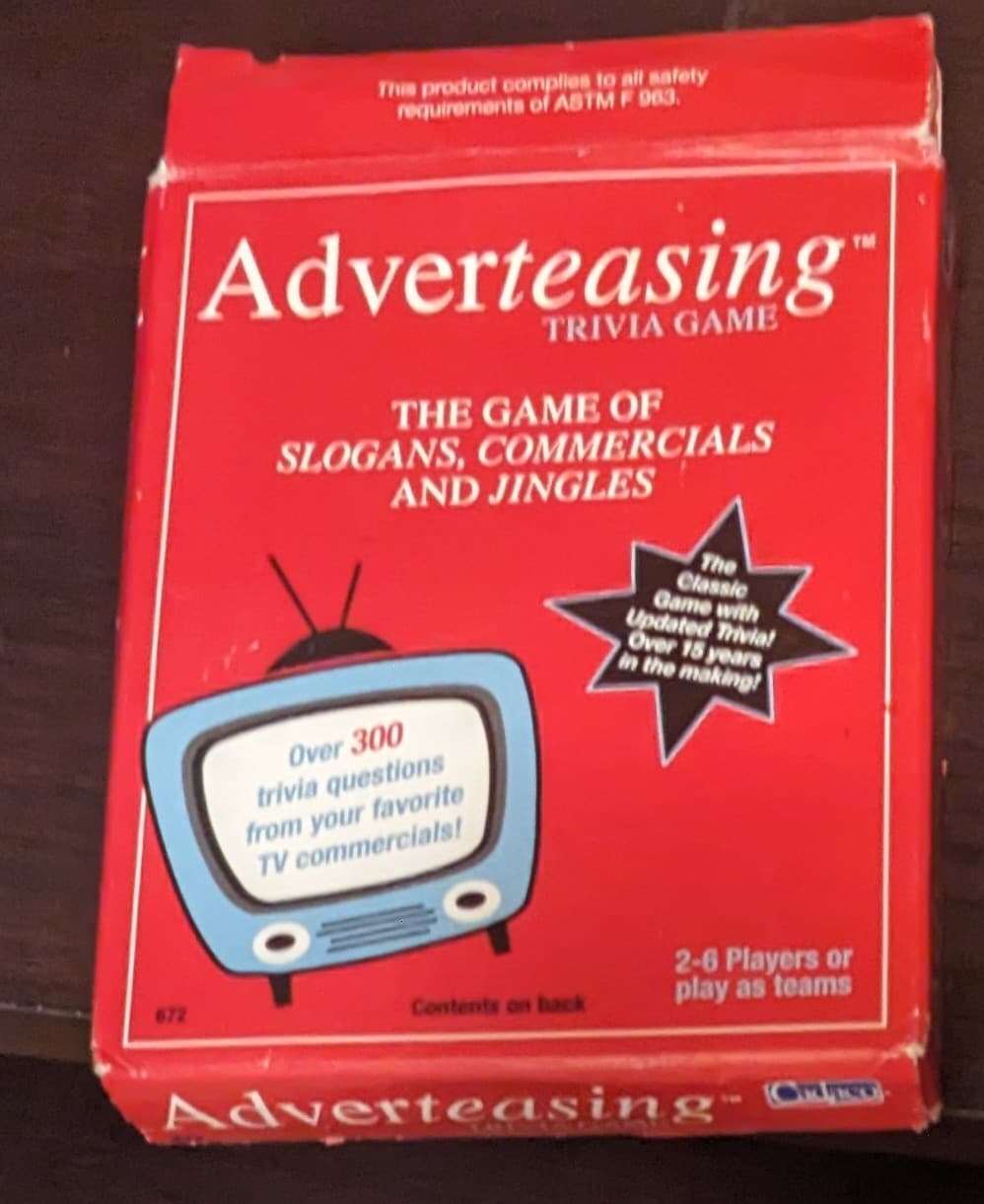 Adverteasing Trivia Game